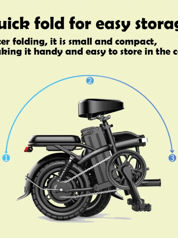 E Bike 400W 48V Lithium Battery Adults Bicycle Scooter