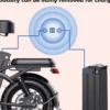 E Bike 400W 48V Lithium Battery Adults Bicycle Scooter
